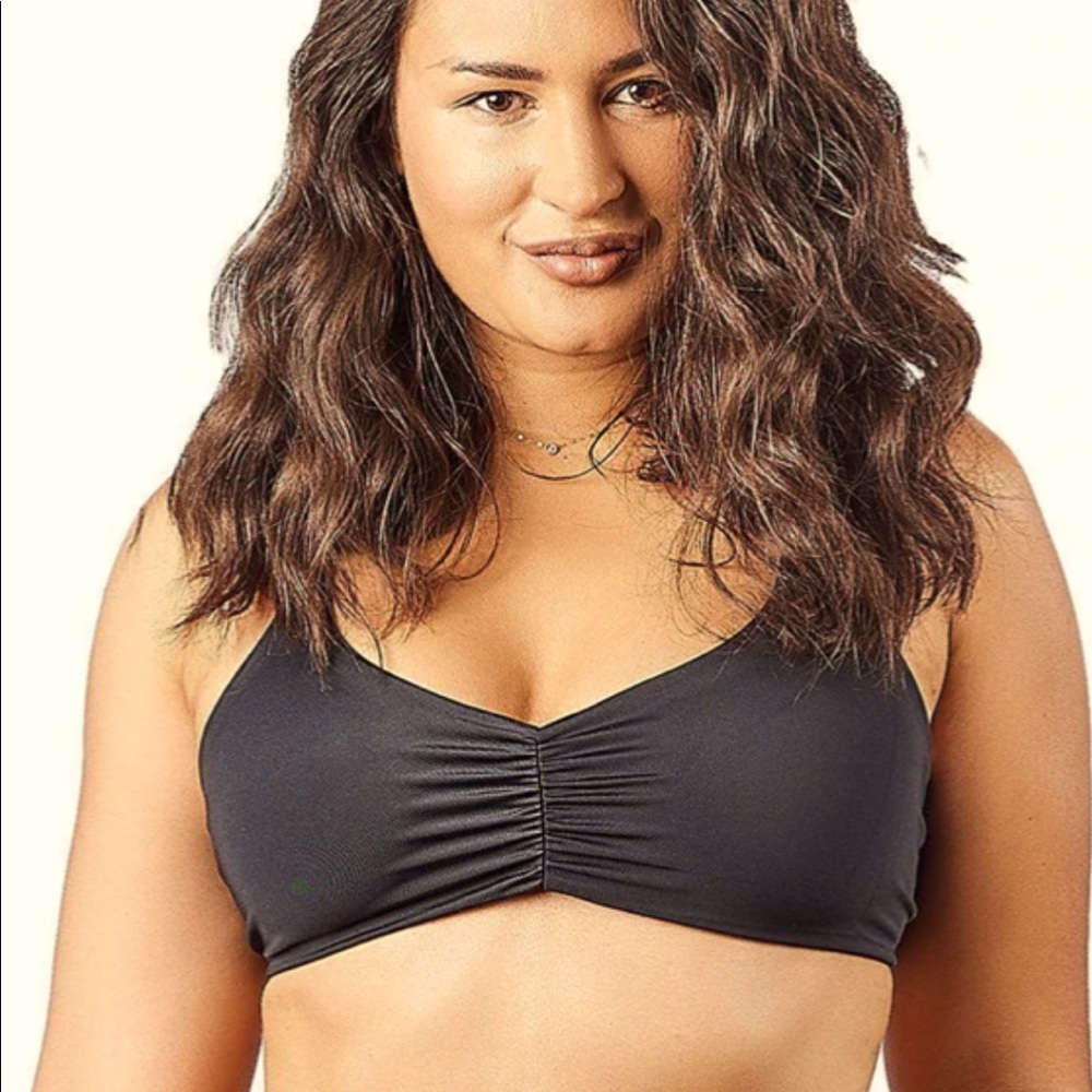 NWT Black Lava Kohanaiki Top Fused Hawaii